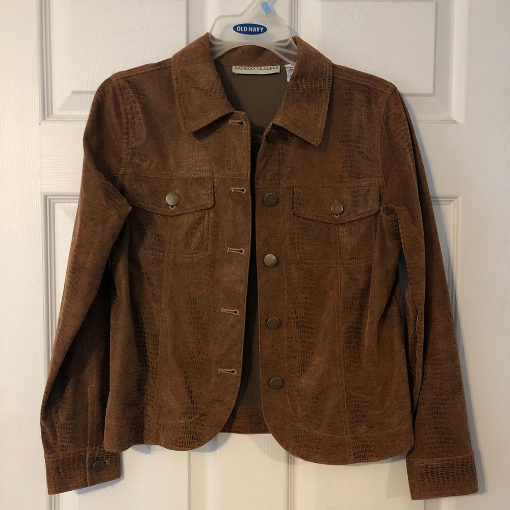 Women’s snake skin jacket